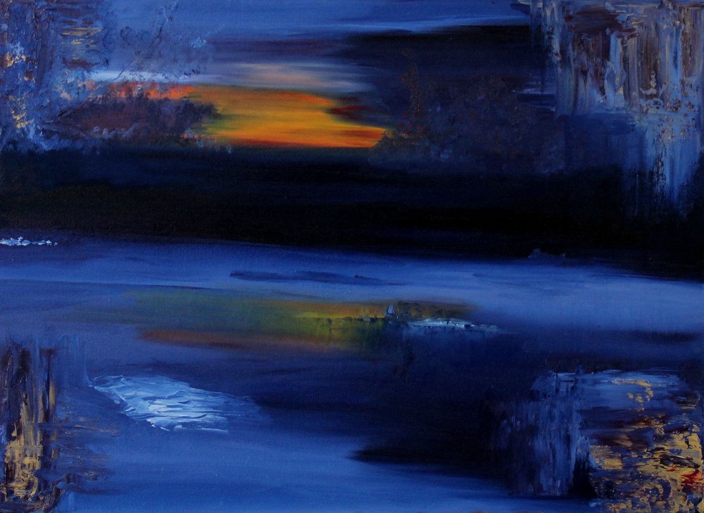 God’s Light in Deep Blue